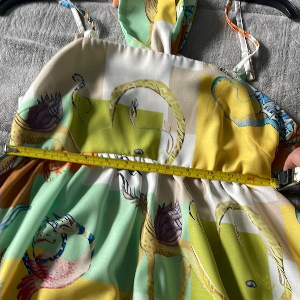 ROMWE Colorful Patterned Maxi Dress - Picture 7 of 7